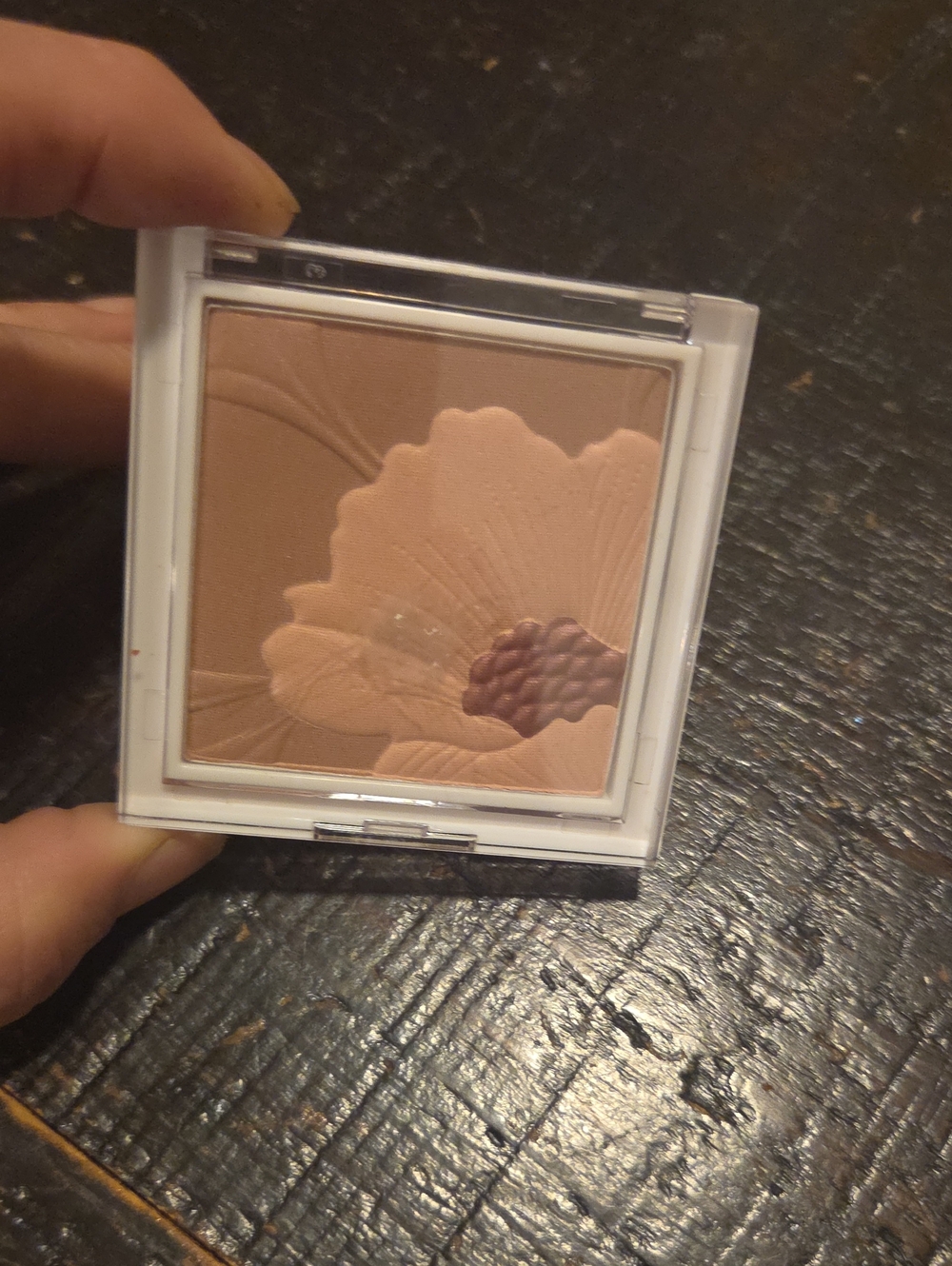 Clinique Dual-Tone Floral Pressed Blush in #4 Plumb Poppy New
